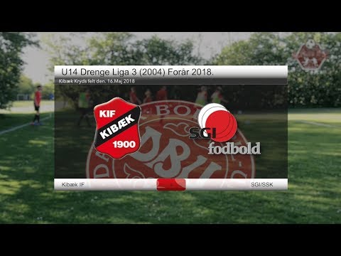 Kibæk IF vs SGI Fodbold 16.Maj 2018 U14 Liga3 kibæk krydsfelt