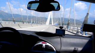 preview picture of video 'cesta zpátky, most Rio - Antirrio, Řecko'