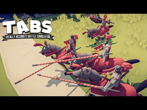 TABS - RENAISSANCE Team VS ANCIENT Team - Totally Accurate Battle Simulator