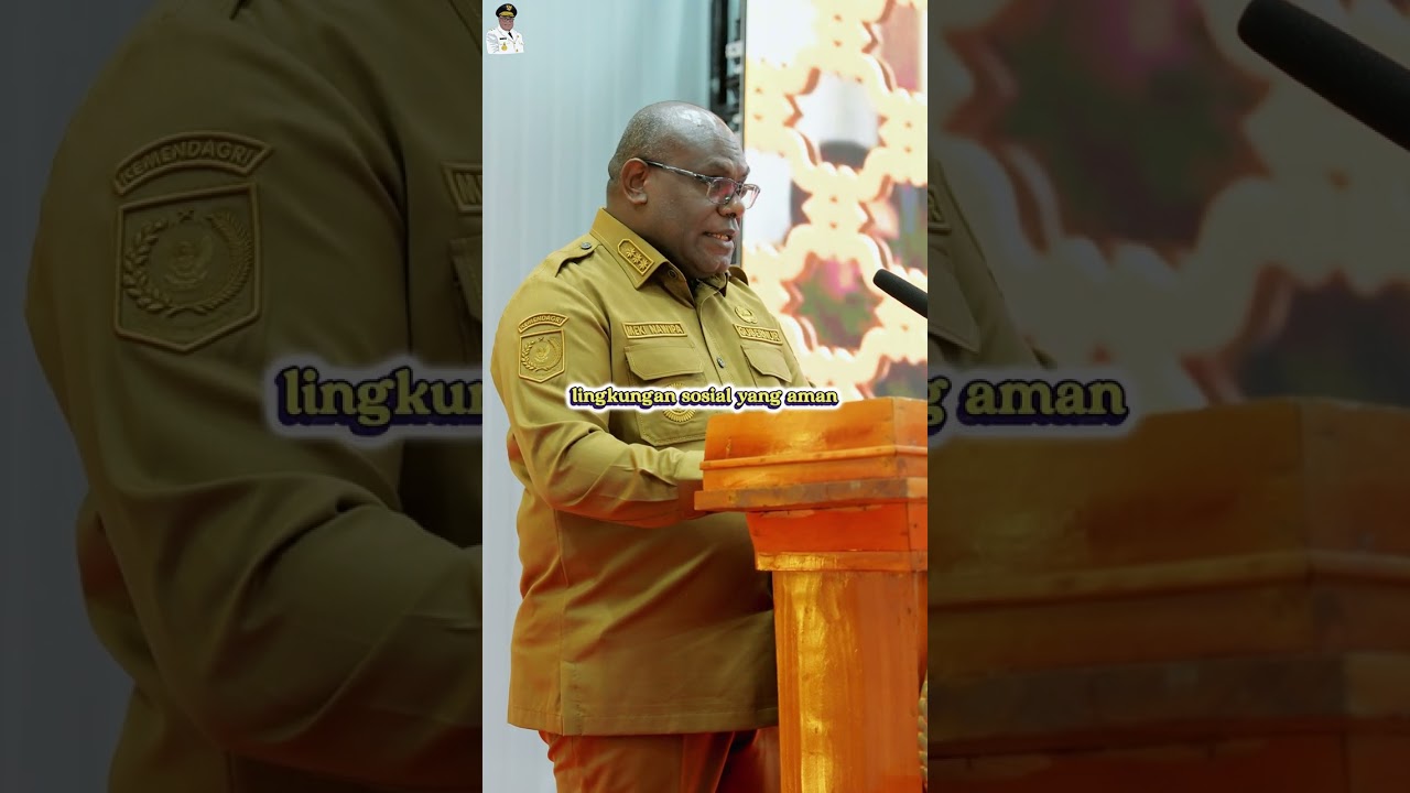 Gubernur membuka raker