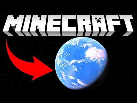 The Earth in Minecraft!