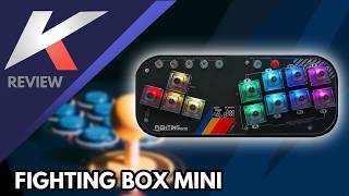 Fightingbox Mini - A compact Keyboard + Arcade Stick fusion!