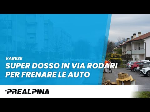  Varese – Super dosso in via Rodari