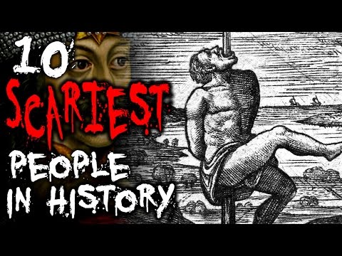 10 SCARIEST People of All Time | TWISTED TENS #31