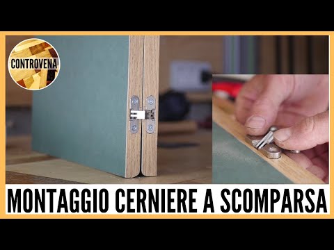 Come MONTARE CERNIERE a SCOMPARSA | Falegnameria, fai da te e lavorazione del legno