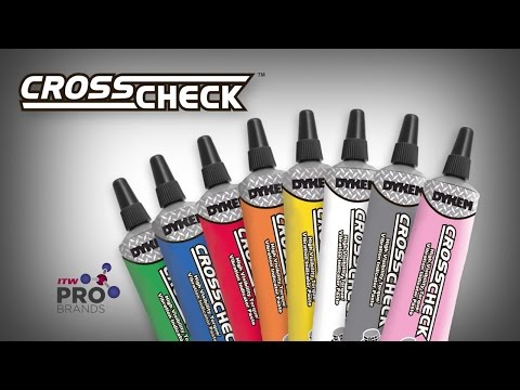 Updated DYKEM® Cross-Check Torque Seal® Tamper-Proof Indicator Paste on nuts and bolts.