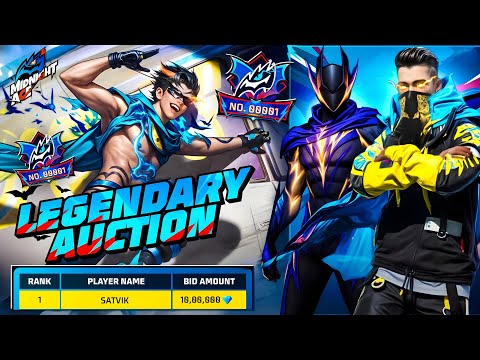 RANK 00001 Legendary Bundle 😱 -2,00,000 Diamonds 🤑 Garena Free Fire