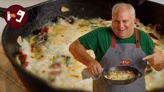 ACELGAS GRATINADAS, con bechamel y parmesano, una CENA FÁCIL Y DELICIOSA