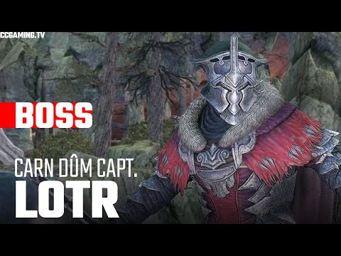 Boss: CARN DÛM CAPTAIN ● The Lord of the Rings: War in the North | Boss Gameplay [4K Ultra HD]