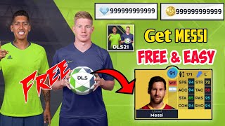 How To Get Messi In Dream League Soccer 2021 | Tips to get messi in DLS21