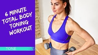 6 Minute Total Body Toning Workout