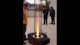 Fire Vortex Demonstration