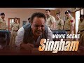 Singham Movie Clip Ajay Devgn Battles Corrupt Officers And Politicians