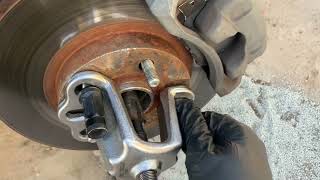 Scion Tc 05-10 Passenger Side CV Axle replacement guide w/ torque specs