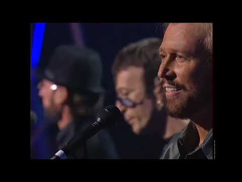 Bee Gees — (Our Love) Don't Throw It All Away (Live at "An Audience With.." / ITV Studios 1998)