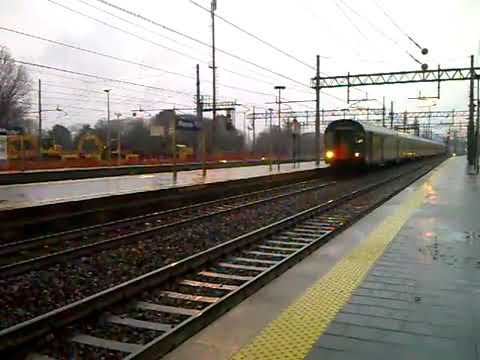 E464 018 XMPR+6 MDVC Trenord - Monza 17/11/2014