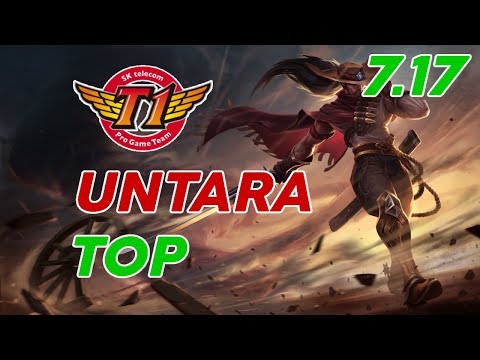 SKT T1 untara Yasuo Top Patch 7.17 Pro Replay