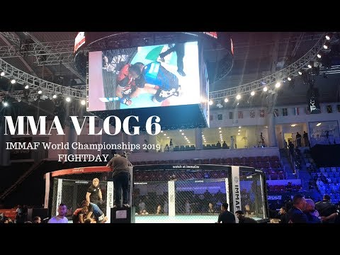 MMA Vlog 6 | IMMAF World Championships. FIGHTDAY