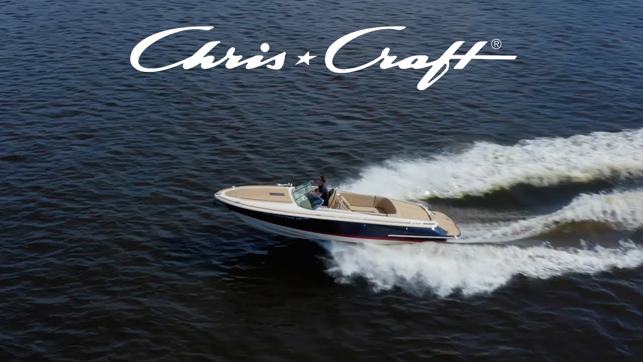Обзор катера Chris-Craft Corsair 27 в яхт-клубе "Буревестник"