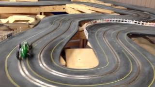 Building a 1960's Style Routed Wooden Slot Car Track - Part 10