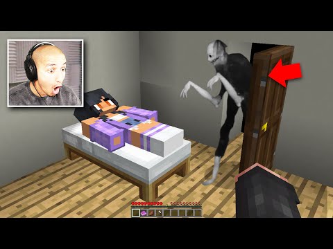 It Loves To Watch You Sleep in Minecraft... (Scary)