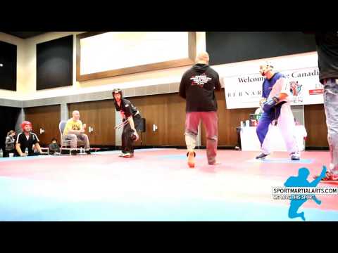 Canadian Open 2015   Men's Elite sparring Cody Diesbourg v unk
