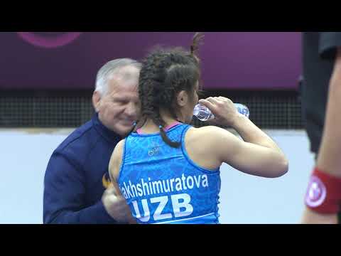 BRONZE WW - 50 kg: M. BYAMBASUREN (MGL) v. D. YAKHSHIMURAT (UZB)