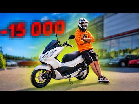 USZKODZONY MOTOCYKL Z SALONU ?!