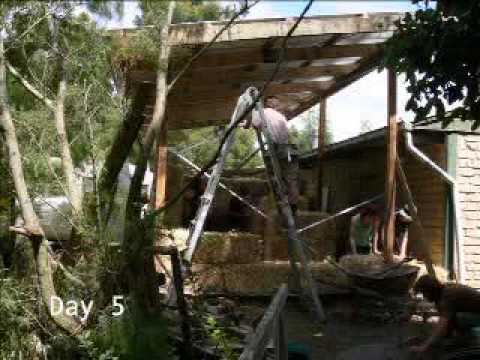 How to build a Strawbale House in 6 days - pt I