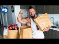 Grocery Shopping With Pro Bodybuilders | COVID19 Edition | Santi Aragon