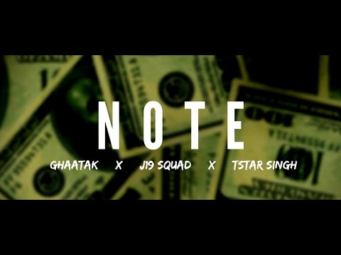 J19 Squad - NOTE | PK Nimbark x TStar Singh x GhAatak x Young H | Latest Hindi Rap Song 2017
