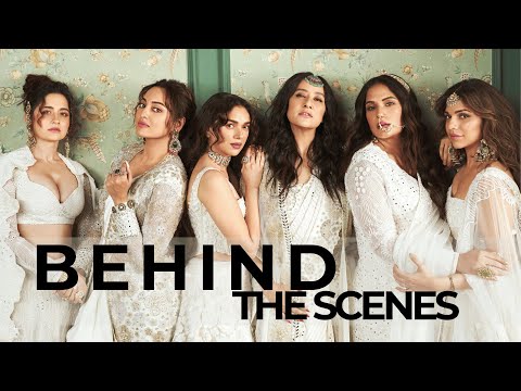 Behind the scenes with the cast of Heeramandi | Heeramandi Cover Shoot | LSA India
