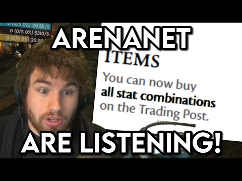 ARENANET LISTENED TO ME - Guild Wars 2 Gear Trading and Dragon Response Missions Update!