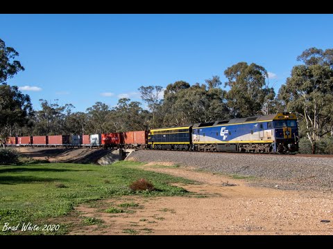 Trackside: G512 and S303 on QUBE's 9177/9178 Ultima Containers- 13th & 14th May 2020