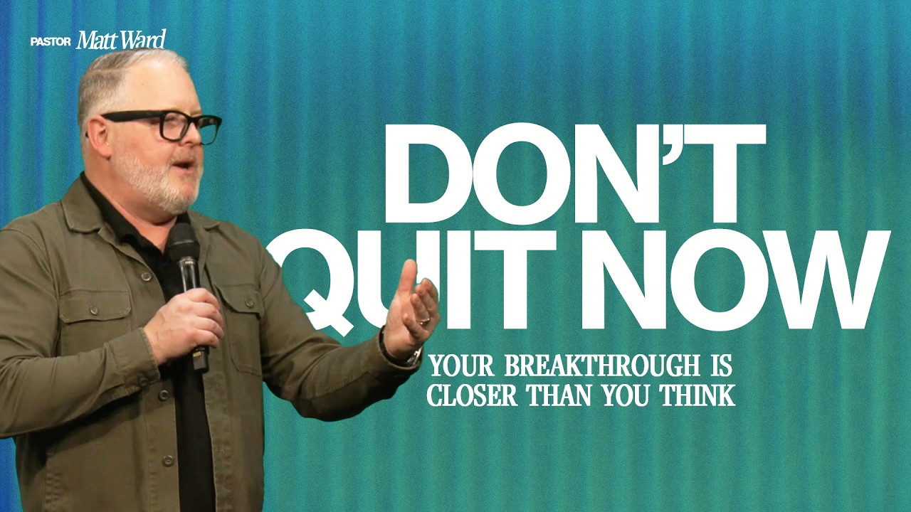 Don't Quit Now
