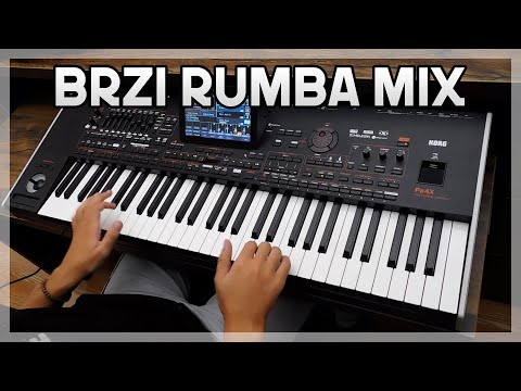 BRZI Rumba MIX // MARKO MX - Harmonika, Sax, Instrumental - KORG Pa4x!