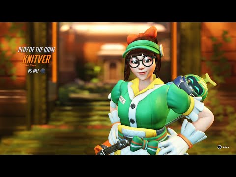 Overwatch 2 - My Mei Honeydew First POTG