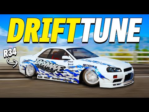 C4 Drift Tune | R34 Skyline (34R) | CarX Street PC