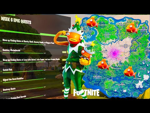 Fortnite - All Week 6  Challenges Leaked season 5 chapter 2