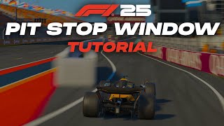 F1 25 - How to master your pit stop window