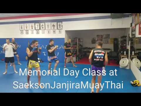 2017 Memorial Day Muay Thai Class