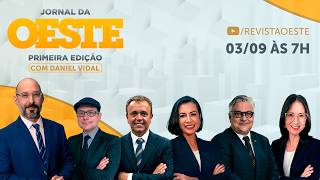 JORNAL DA OESTE PRIMEIRA EDIÇÃO, COM DANEIL VIDAL | 03/09/2026