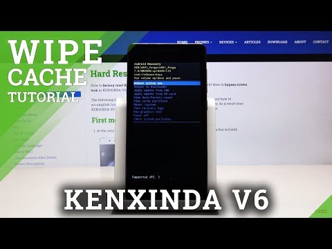 How to Wipe Cache Partition in KXD V6 – Remove Cache Data From Kenxinda V6