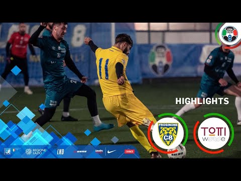 🎥Frosinone VS Totti Weese | 19ª giornata | Highlights Lega Calcio a 8