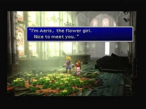 Final Fantasy VII 7 Part 4 Disk 1 Midgar The Flower Girl, Sector's 5 & 6 Slums)