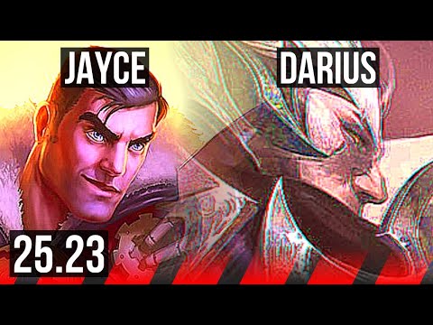 JAYCE vs DARIUS (TOP) | KR Master | 25.23