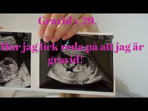 Gravid v29, Hur jag fick reda på att jag är gravid!