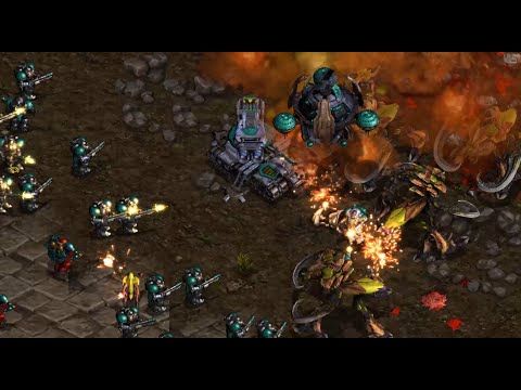 Sniper (T) vs Terror (Z) on Fighting Spirit - StarCraft - Brood War