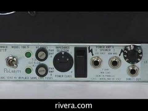 Rivera TBR-5 Stereo Tube Power Amp