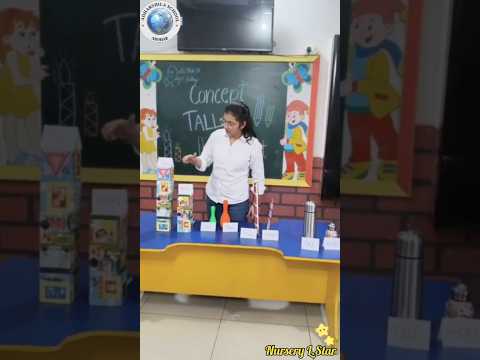 Concept Tall & Short | ADHARSHILA SCHOOL ABOHAR |